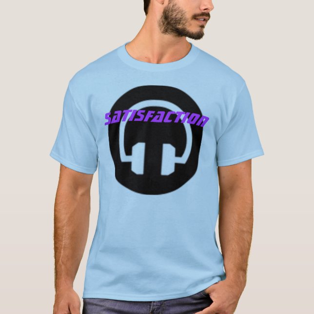 Tillfredsställelse 2 tee shirt (Framsida)