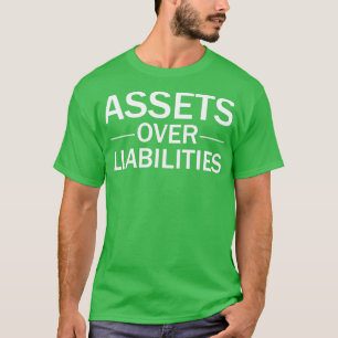 Tillgångar över skulder, redovisning t shirt