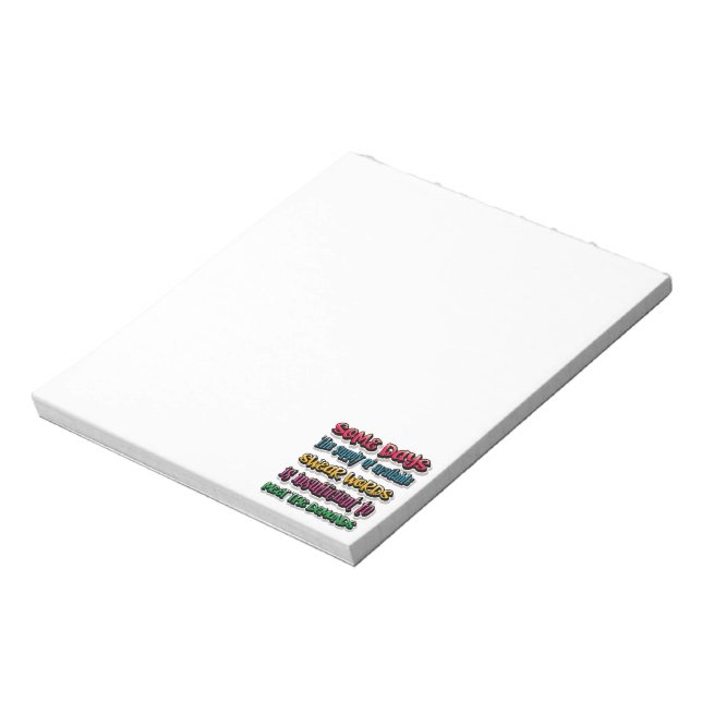 Tillgången på tillgängligt svenskt Ord är otillräc Anteckningsblock (Roterad)