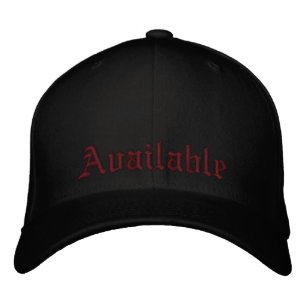 Tillgänglig "Landmark" Hat Broderad Keps