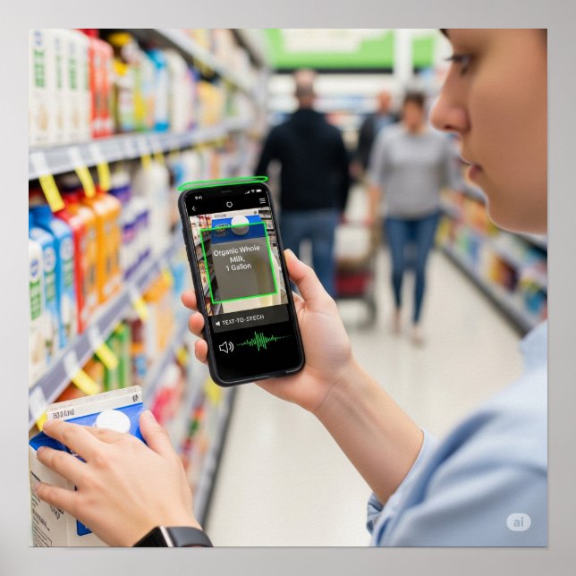 Tillgänglig produktinformation poster (Framsidan)