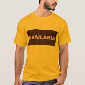tillgänglig t shirt