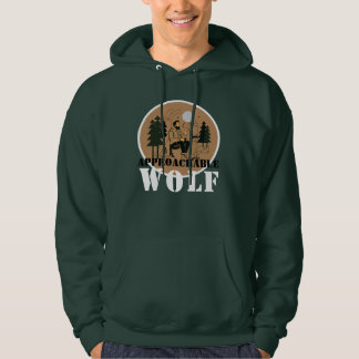 Tillgänglig Varg ( Grön ) Hoodie