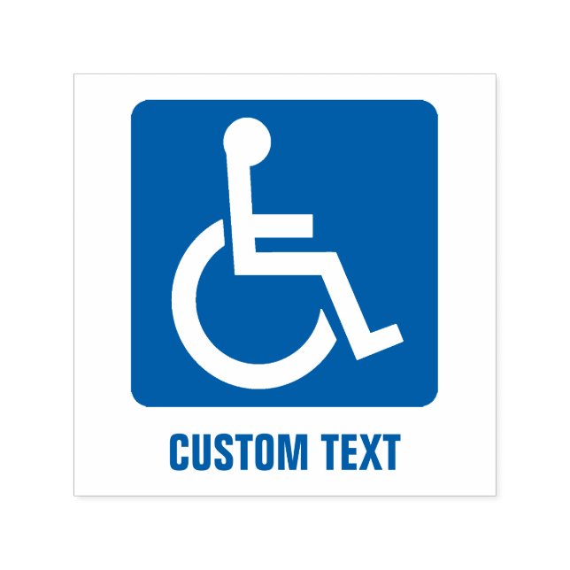 Tillgänglighet Självfärgande Stämpel (Design)