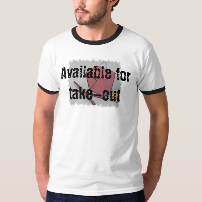 Tillgängligt för take-ut tee shirt (Framsida)