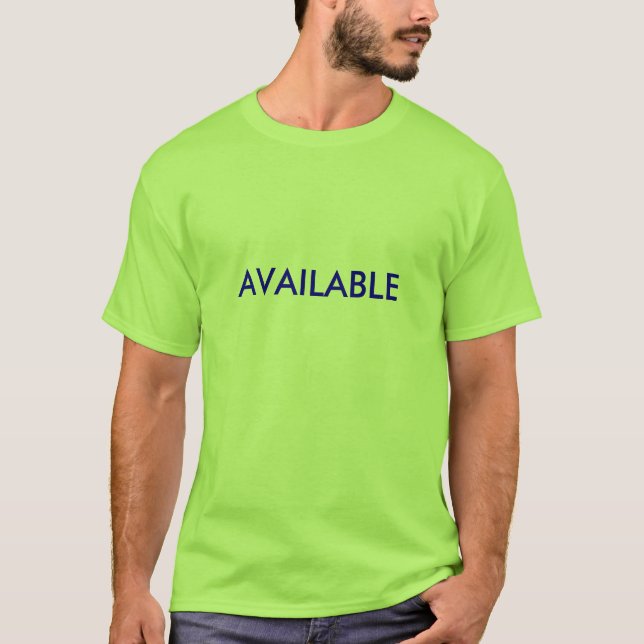 TILLGÄNGLIGT T-SHIRT (Framsida)