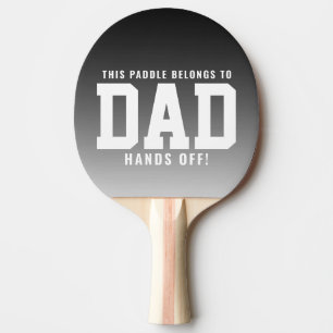 Tillhör i porten till Pappa Black Ombre Pingisracket