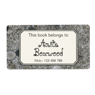 Tillhören Bok till Sten Struktur Fraktsedel