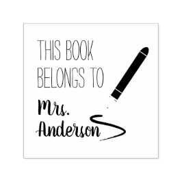 Tillhören i Bok till läraren Namn Självfärgande Stämpel