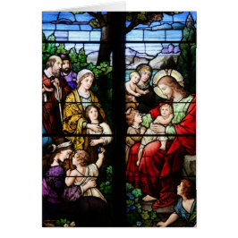 Tillhören till detta fastsatta glastkort hälsningskort