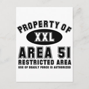 Tillhörighet till Area 51 Vykort