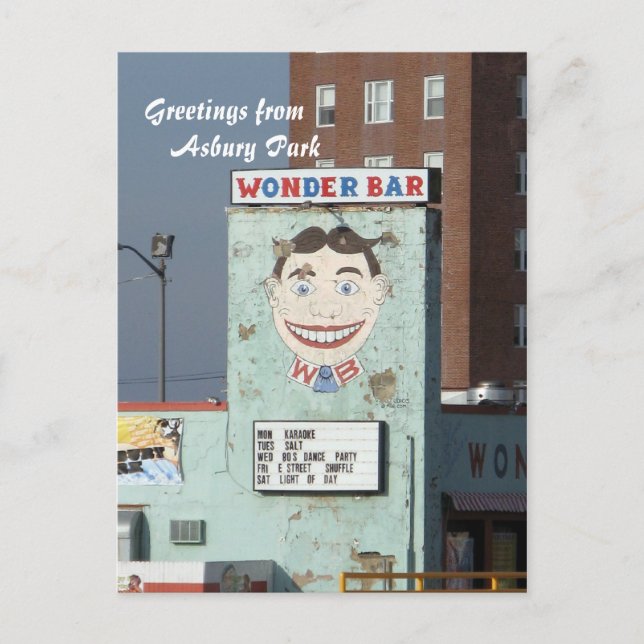 Tillie/ Pub i Asbury Park NJ Vykort (Framsida)