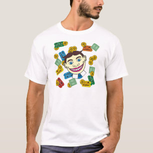 Tillie, tecken och jobbanvisningar t-shirt