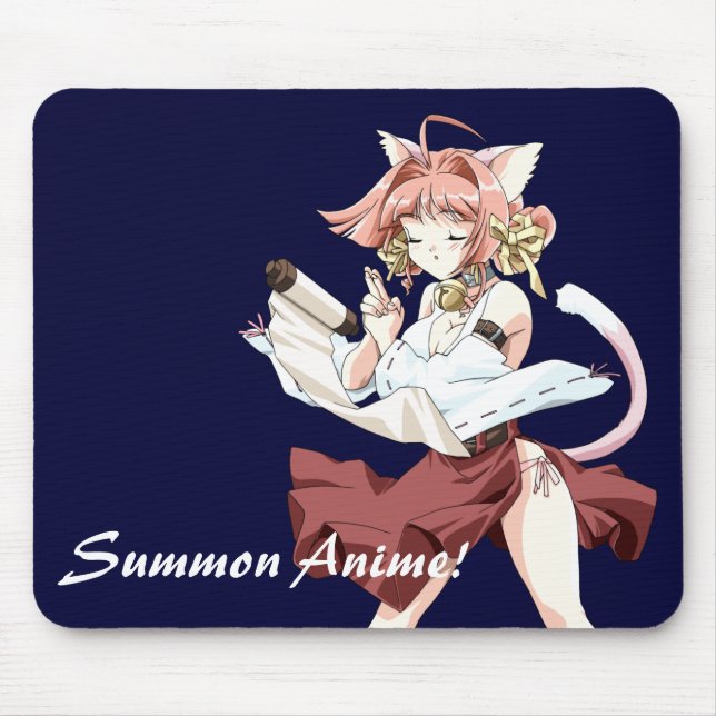 Tillkalla Anime! mousepad Musmatta (Framsidan)