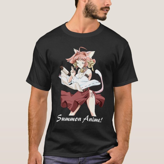 Tillkalla Anime! T-tröja Tröja (Framsida)