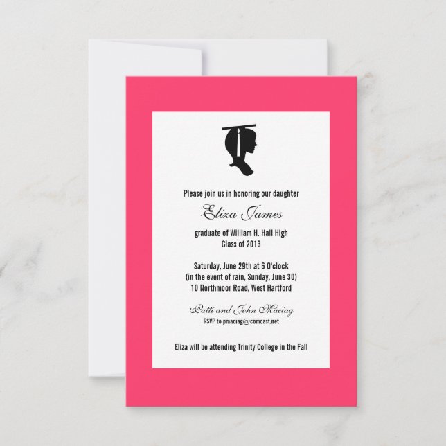 Tillkännagivande för studenten (för Patti) (Framsida)