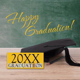 Tillkännagivande för studenten/partiinbjudan [Guld