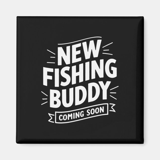 Tillkännagivande om att ny fiskeledag snart kommer magnet (Framsidan)