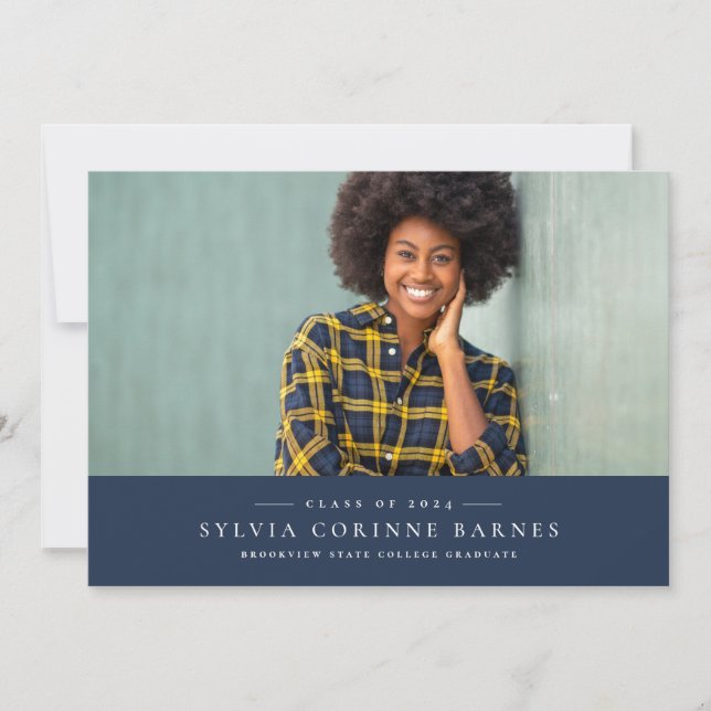 Tillkännagivande om det klassiska vågrät studenten (Framsida)