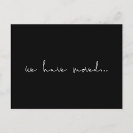 Tillkännagivande om minimal Flytta