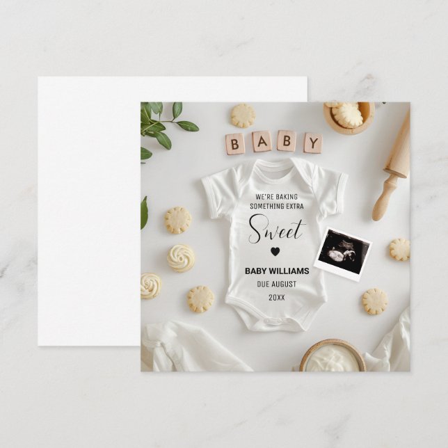 Tillkännagivande om minsta möjliga Gravid (Fram/baksida)