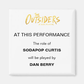 Tillkännagivande om understudie av Broadway Magnet