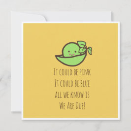 Tillkännagivandekort för Gravid Inbjudningar