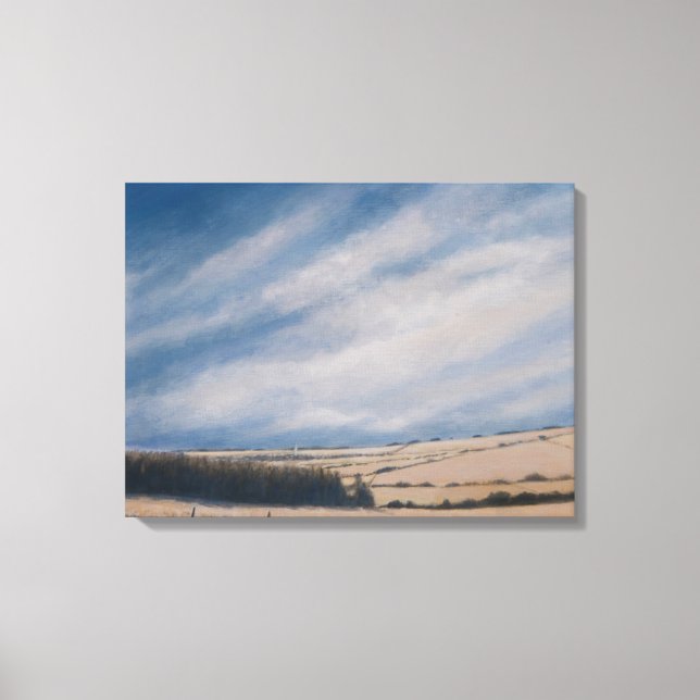 Tillnärmning av Burford 2012 Canvastryck (Framsida)