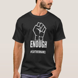 Tillräckligt med att stoppa Gun Violence Blm-Orang T Shirt