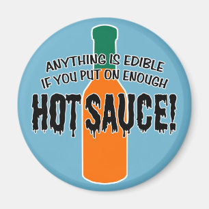 Tillräckligt med Hett Sauce Magnet