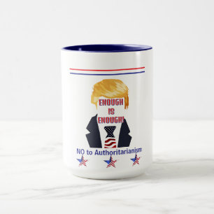 TILLRÄCKLIGT MED PROTEST Mugg