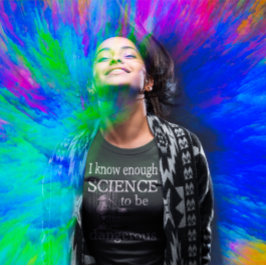 Tillräckligt med vetenskap för att vara en farlig t shirt