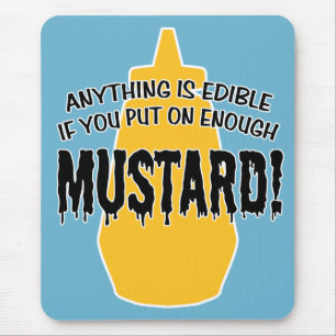 Tillräckligt Mustard Musmatta