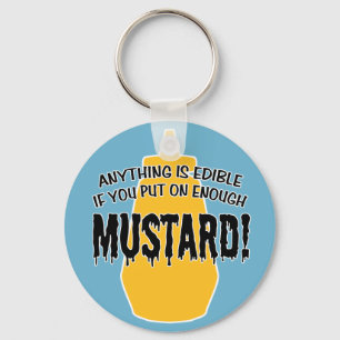 Tillräckligt Mustard Nyckelring