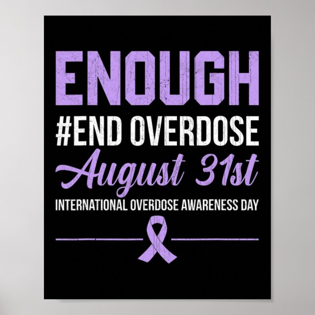 Tillräckligt slut överdosering av Internationell Ö Poster (Framsidan)