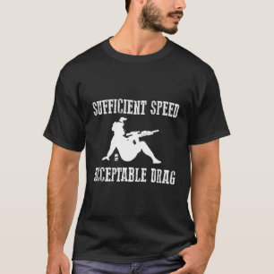 Tillräckligt snabbt acceptabelt uttag militärt t shirt