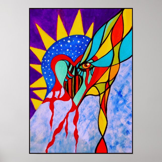 Tills det blöder poster (Framsidan)