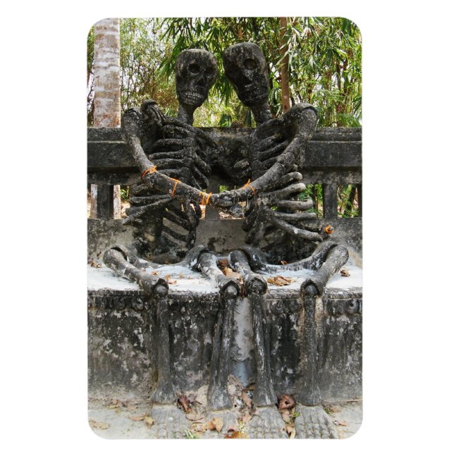 Tills döden gör oss del ... Nong Khai, Thailand Magnet (Vertikal)