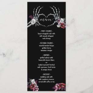 Tills döden gör oss del, Skeleton Heart Menu Meny