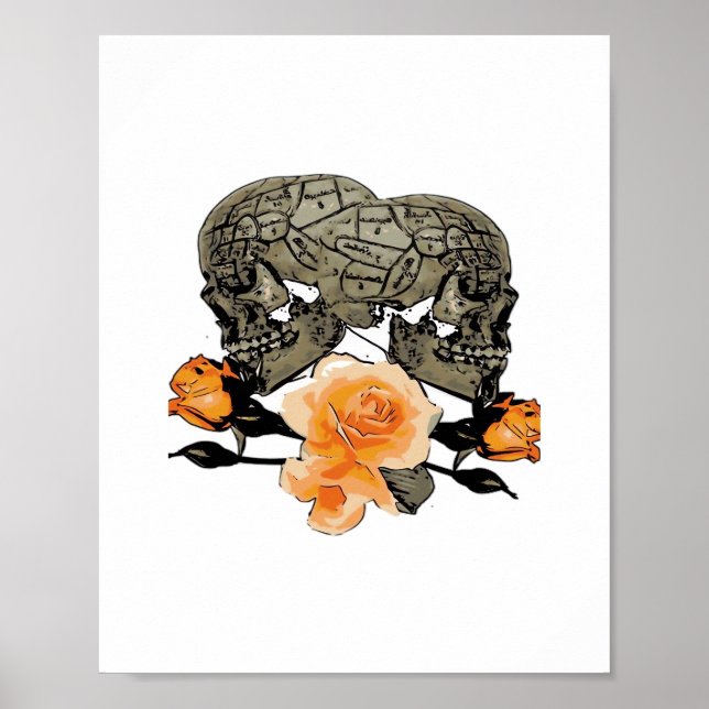 Tills döden gör oss till en konstig design för Hal Poster (Framsidan)