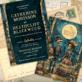 Tills döden skiljer oss åt 2 | Tarotbröllopsinbjud Inbjudningar