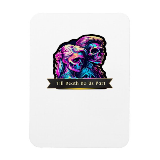 Tills döden skiljer oss åt Classic – Höstgotiska l Magnet (Vertikal)