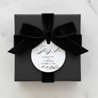 Tills döden skiljer oss åt Elegant gotiskt bröllop