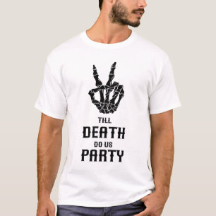 Tills döden skiljer oss åt Gothic Sängkammaren Möh T Shirt