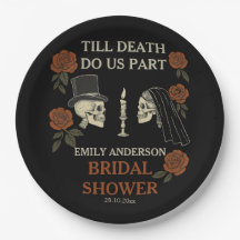 Tills döden skiljer oss åt Halloween Bröllopsdusch