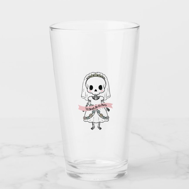 Tills döden skiljer oss åt Halloween Glaskopp (Framsida)