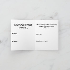 Tills döden skiljer oss åt inbjudan