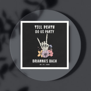 Tills döden skiljer oss åt möhippa pappersservett