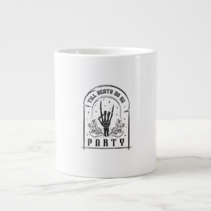 Tills döden skiljer oss åt Retro Brudtärna Design Jumbo Mugg