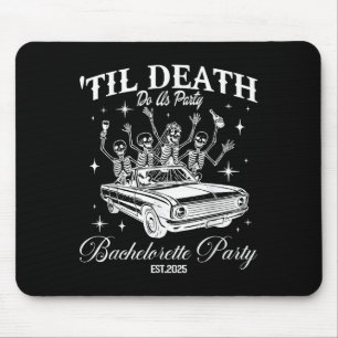 Tills döden skiljer oss åt Retro Halloween Sängvät Musmatta